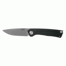 Ніж складний ANV Knives Z200 (Liner lock, G10 Black, Plain edge)