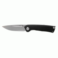 Ніж складний ANV Knives Z200 (Liner lock, GRN Black, Plain edge)