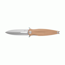 Ніж складний ANV Knives Z400 (Liner lock, G10 Coyote, Plain edge)