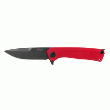 Нож складной ANV Knives Z100 (DLC, Liner lock, G10 Red, Plain edge) Red