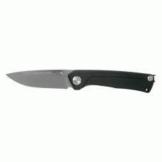 Ніж складний ANV Knives Z200 (Liner lock, G10 Black, Plain edge) Black