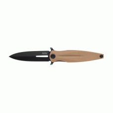 Ніж складний ANV Knives Z400 (DLC, Liner lock, G10 Coyote, Plain edge) Coyote