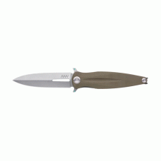 Нож складной ANV Knives Z400 (Liner lock, G10 Olive, Plain edge) Olive
