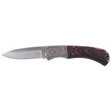 Нож складной с орнаментом Jack Knife Коричневый