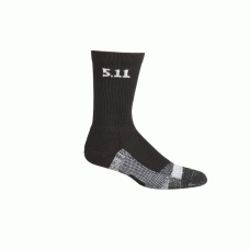 Шкарпетки середньої щільності 5.11 Tactical Level I 6 Sock - Regular Thickness Black