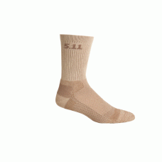 Шкарпетки середньої щільності 5.11 Tactical Level I 6 Sock - Regular Thickness Coyote