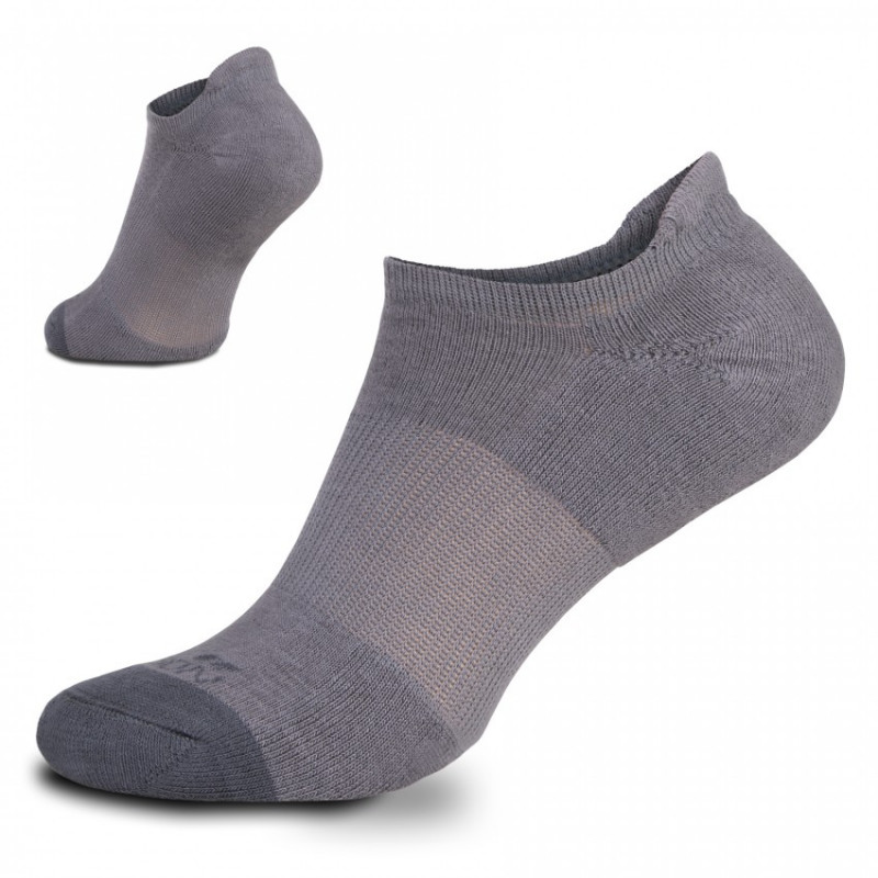 Ноские короткие Pentagon Invisible Socks Wolf Grey, Серый, 42-44
