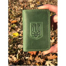 Обложка на ID- паспорт зеленый, Украинский производитель