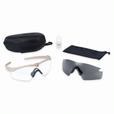 Очки баллистические Oakley® SI Ballistic M Frame® 3.0 (Dark Bone; Clear/Grey)