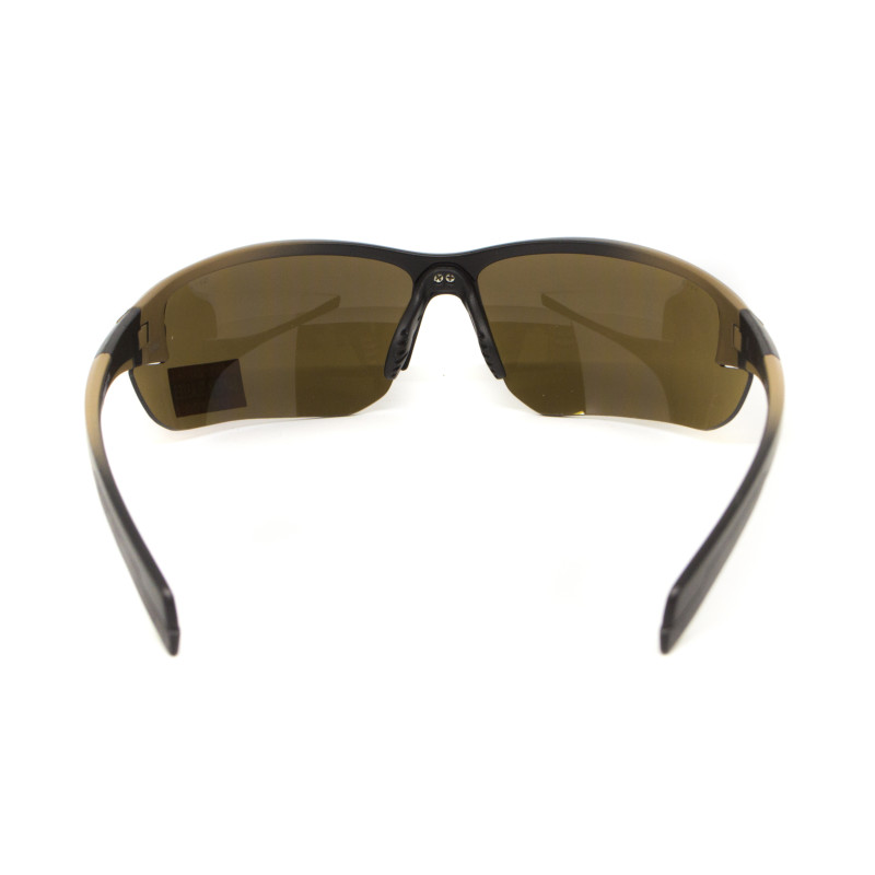 Очки защитные Global Vision Hercules-7 Black-Brown (drive mirror), зеркальные коричневые в коричнево-чорной оправе