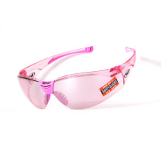 Очки защитные открытые Global Vision Cruisin (pink), розовые