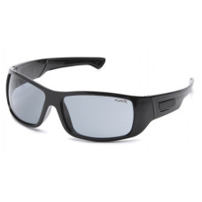 Очки защитные открытые Pyramex Furix (grey) Anti-Fog, чёрные