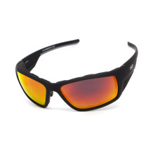 Очки защитные с уплотнителем Global Vision Kinetic (G-Tech™ red), зеркальные красные