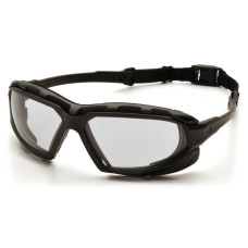 Окуляри захисні з ущільнювачем Pyramex Highlander-Plus (clear) Anti-Fog, прозорі