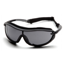 Очки защитные с уплотнителем Pyramex XS3 Plus (Anti-Fog) (gray) серые