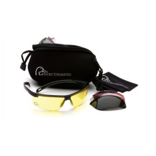 Очки защитные со сменными линзами Ducks Unlimited Ducab-2 shooting KIT Anti-Fog, сменные линзы