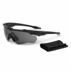 Окуляри захисні балістичні ESS Crossblade One Black with Smoke Gray Lense