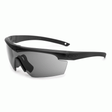 Окуляри захисні балістичні ESS Crosshair Black with Smoke Gray Lense