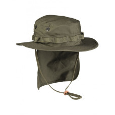 Панама с защитой шеи MIL-TEC British Boonie Рип-Стоп Олива, Olive