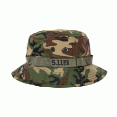 Панама тактическая 5.11 Tactical® Boonie Hat Woodland Woodland