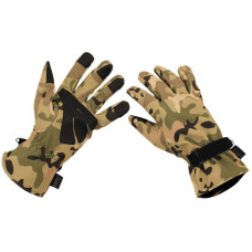 Перчатки сенсорные MFH SoftShell Мультикам, Multicam, XXL