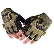 Перчатки тактические безпалые Mechanix M-Pact Gloves Woodland, Вудленд