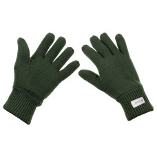 Перчатки вязаные MFH Knitted Gloves Олива, Olive
