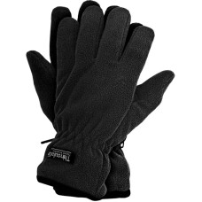 Перчатки зимние флисовые Reis Thinsulate Черные, XL