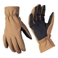 Перчатки зимние MIL-TEC SoftShell Thinsulate Dark Coyote, Темный койот