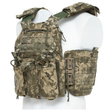 Плитоноска Tailor M-24 с системой быстрого сброса ММ-14 пиксель ЗСУ