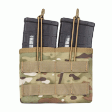 Підсумок відкритий для двох магазинів .308 калібру MOLLE RMBP 308 (Rifle Mag`s Bunji Pouch) MTP/MCU camo