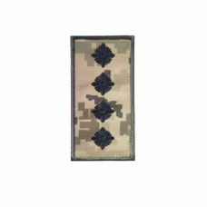 Погон вишитий Капітан на липучці (Ukrainian Digital Camo (MM-14)), Другие