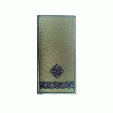 Погон вышитый Майор на липучке Olive
