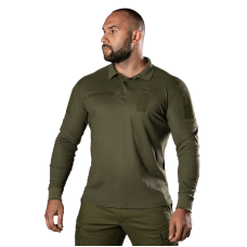 Поло Army ID Long CoolPass Pique LT Масло 8291