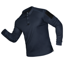 Поло Patrol Long LT CoolPass Pique Light Темно-синє 7297