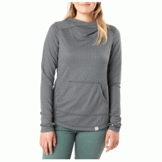 Пуловер жіночий 5.11 Aphrodite Hooded Pullover Black Herringbone
