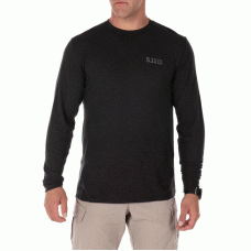 Реглан 5.11 Tactical Triblend Legacy Long Sleeve Tee Black Heather