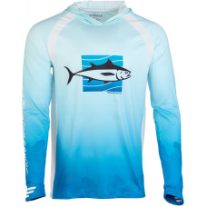 Реглан Favorite Hooded Jersey Tuna S ц:голубой