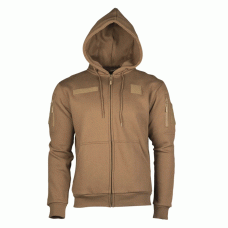 Реглан з капюшоном на блискавці TACTICAL HOODIE Coyote
