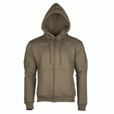 Реглан с капюшоном на молнии TACTICAL HOODIE Olive