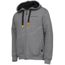 Реглан Savage Gear Classic Zip Hoodie M ц:grey melange