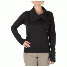 Реглан тактический женский 5.11 Kinetic Full Zip Black