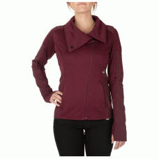Реглан тактичний жіночий 5.11 Kinetic Full Zip Garnet