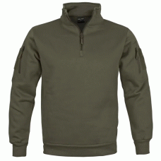 Реглан тактический на молнии TACTICAL SWEAT-SHIRT WITH ZIPPER RANGER GREEN