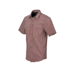 Сорочка Helikon-Tex Covert Concealed Carry Short Sleeve Shirt Red Checkered, Червоний