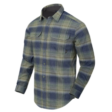 Сорочка Helikon-Tex GREYMAN SHIRT - Клітинка Оливково-синій, XXL