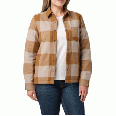 Рубашка женская 5.11 Tactical Louise Shirt Jacket Pecan Check