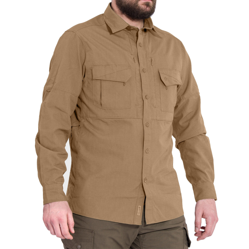 Рубашка Pentagon Plato Long Sleeve - Coyote, Coyote
