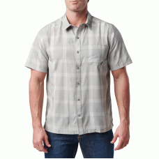 Сорочка тактична 5.11 Tactical Nate Short Sleeve Shirt Titan Grey Plaid