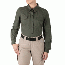 Сорочка тактична жіноча 5.11 Tactical Women's Stryke™ Long Sleeve Shirt TDU Green